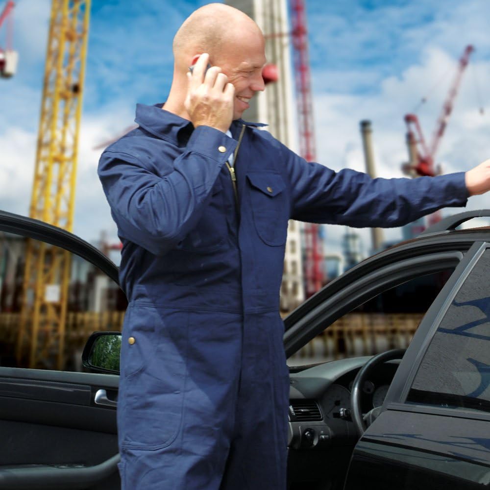 Carson Classic Workwear Arbeitsoverall aus reiner Baumwolle, 1 Stück, 50, marine, KTH735.HY 50 Marin