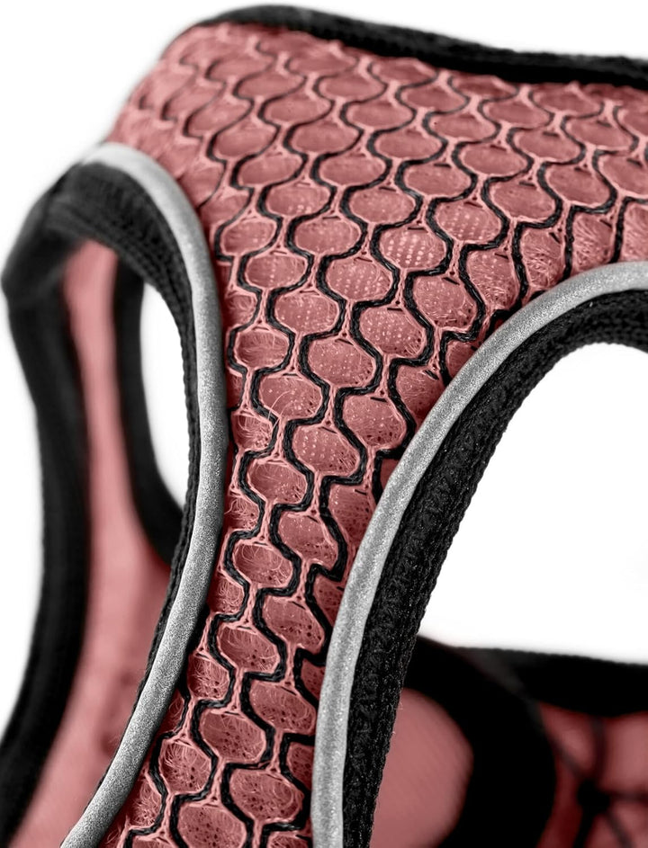 Hunter - Dog Harness Hilo Comfort. M, rosa - (401673969793)