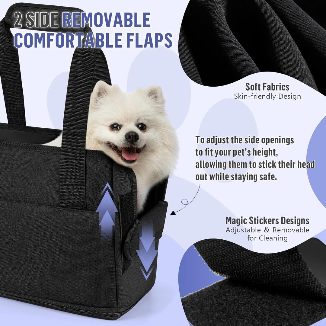 Tragetasche für kleine Hunde Kaninchen Katze Transporttasche Katze Reisetasche Faltbar Hundetasche f