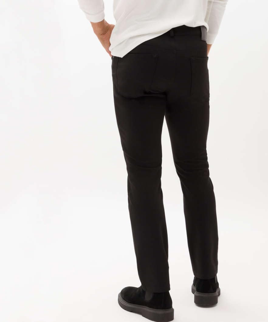 BRAX Herren Style Chuck Hi-Flex Jersey Hose 31W / 32L Schwarz, 31W / 32L Schwarz