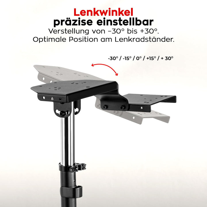 huzaro Speed 2.0 | Lenkradständer Racing Wheel Stand Racing Ständer | Geeignet u.a. für Logitech G25