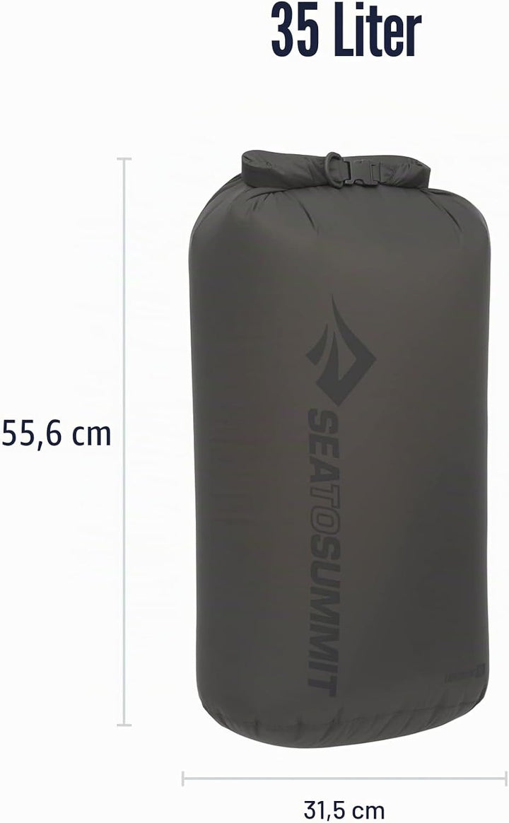 Sea to Summit Leichter Trockensack, Mehrzweck-Trockenaufbewahrung Beluga Grey XX-Large, Beluga Grey