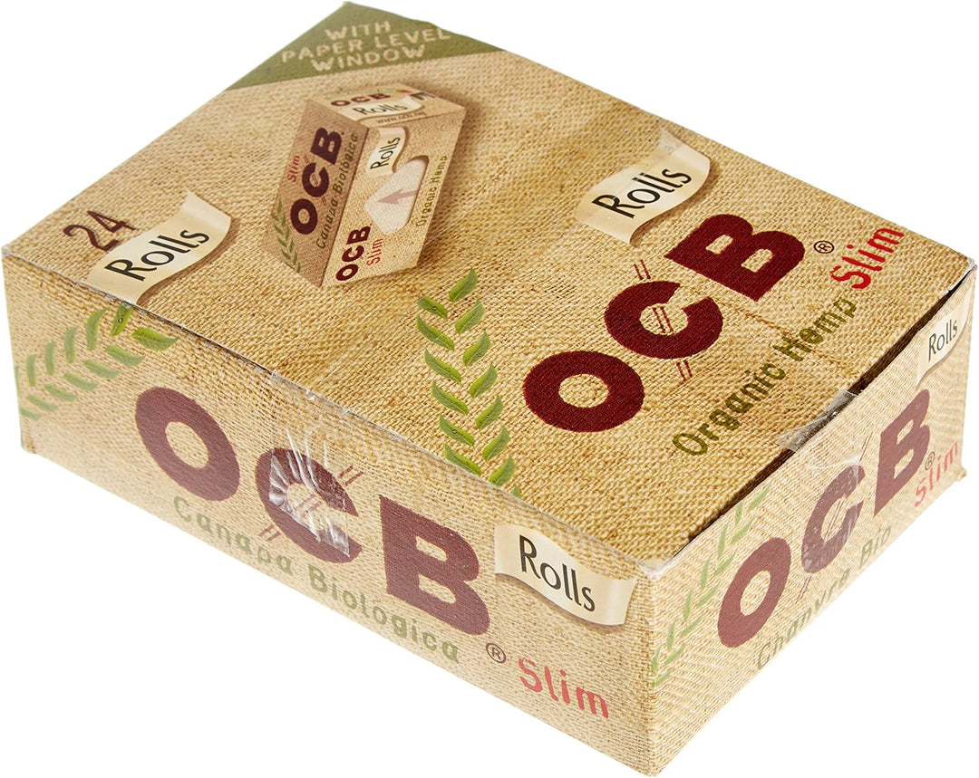 OCB 1009 Organic Hemp Slim Rolls M Single, M Single