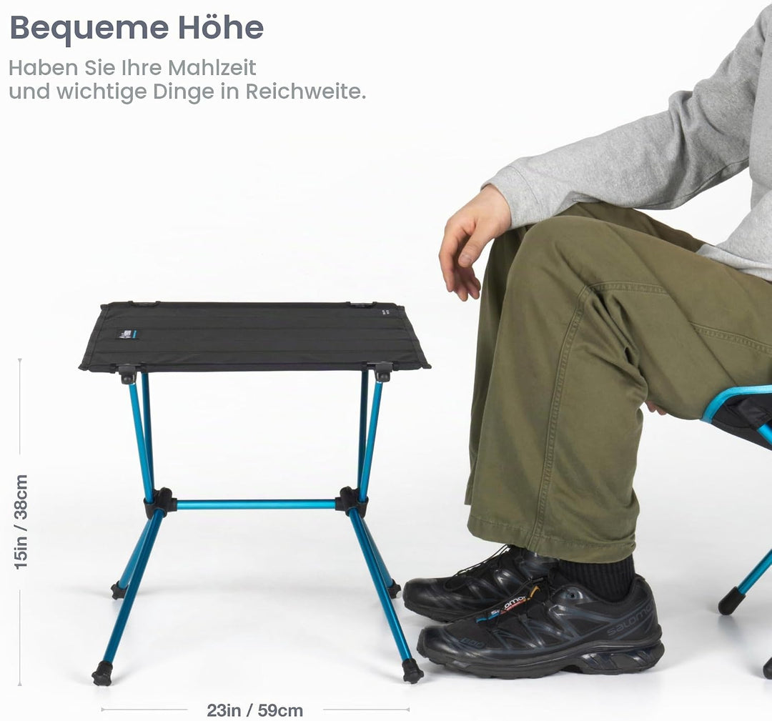 Helinox Table One Hardtop | Die zusätzliche Stabilität Einer harten Oberfläche Macht diesen ausgespr