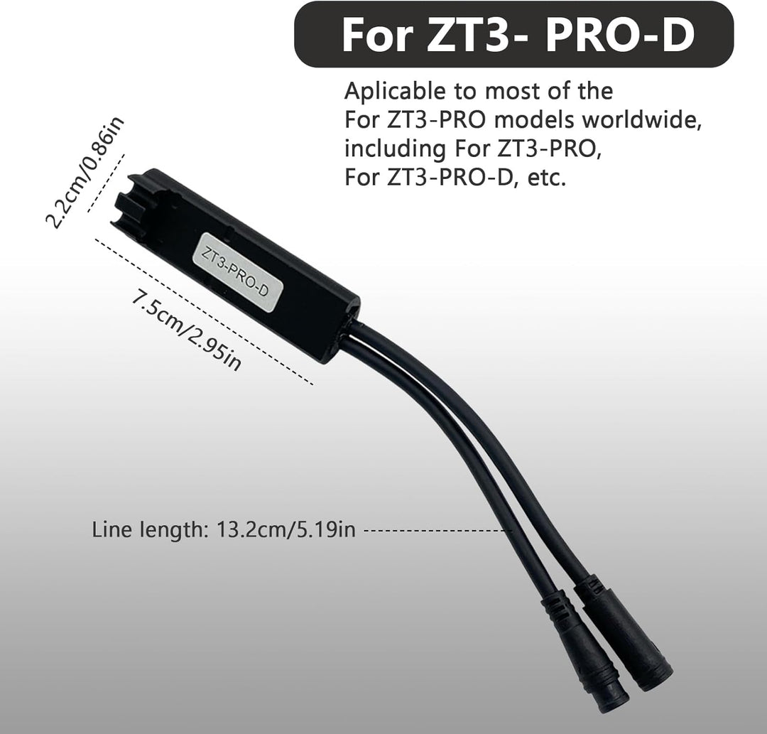 New Tuning Chip Unlock Cable for Segway Ninebot ZT3 ProD, Performance Upgrade Travd 35 km/Helling Sp