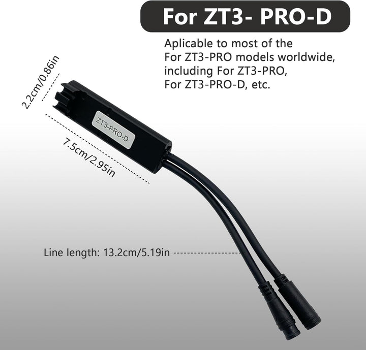 New Tuning Chip Unlock Cable for Segway Ninebot ZT3 ProD, Performance Upgrade Travd 35 km/Helling Sp