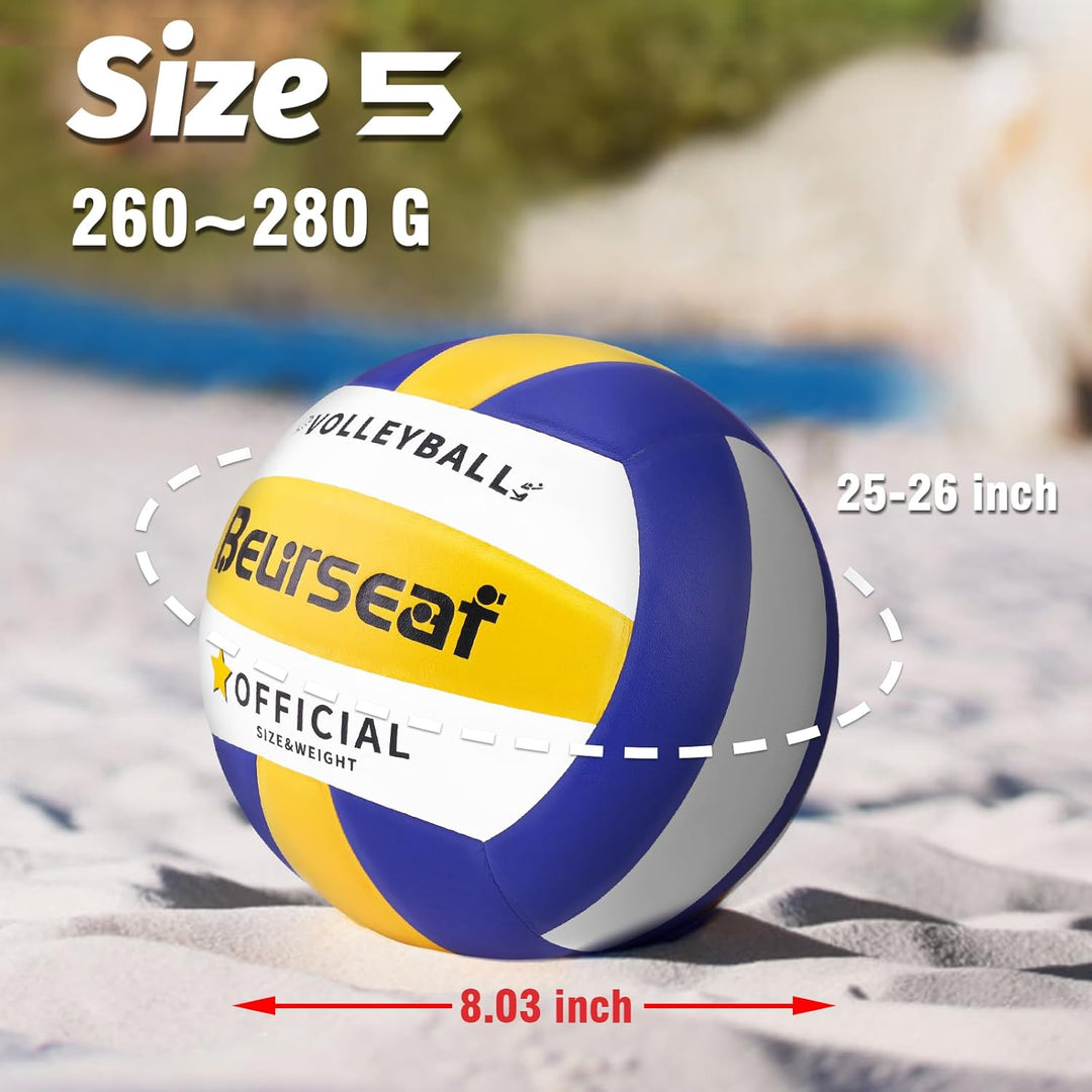 Volleyball, Soft Touch Beach Volleyball, Sports Volleyball, offizielle Grösse 5 Indoor &amp; Outdoor Vol