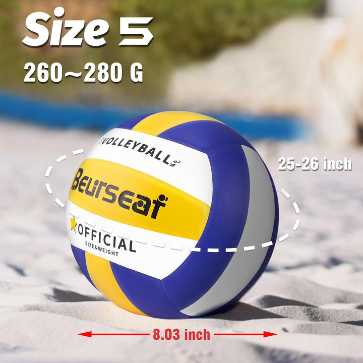 Volleyball, Soft Touch Beach Volleyball, Sports Volleyball, offizielle Grösse 5 Indoor &amp; Outdoor Vol