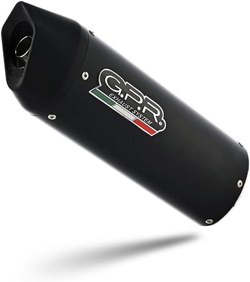 GPR Auspuff für SUZUKI HAYABUSA 1300 1999/06 Doppelendrohr zugelassen mit Schraubanschluss (Flansch)