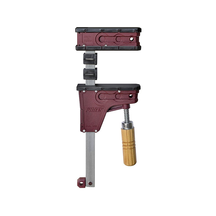 Piher Parallelzwinge Modell PRL 30cm Arbeitslänge 30cm Burgund, 30cm Burgund