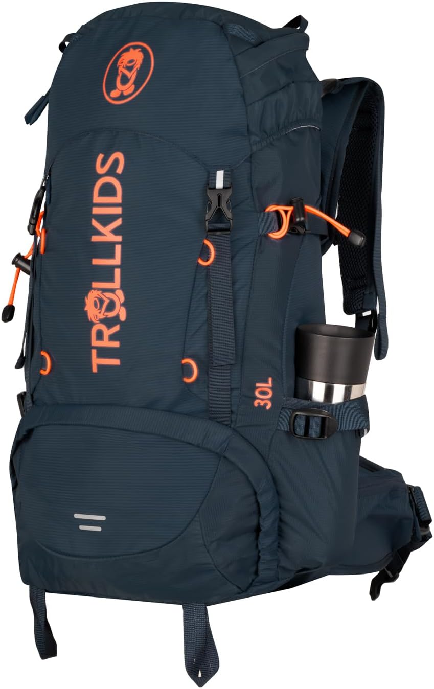 Trollkids Kids Trolltunga Pack 30L dark navy, One Size Dark Navy Mittelgrosse, Dark Navy Mittelgross