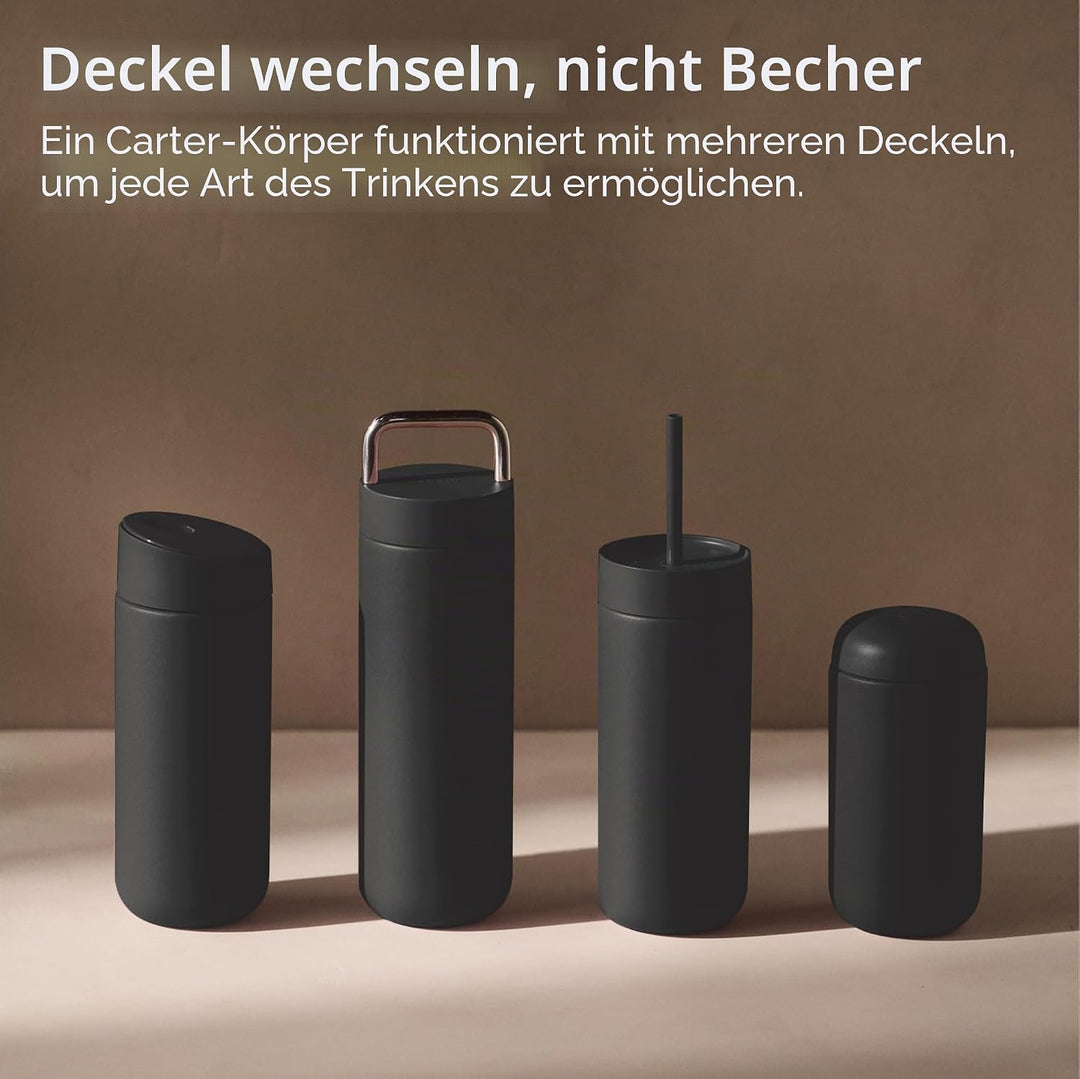 Fellow Carter Move Reise-Kaffeebecher mit Schiebeverschluss-Deckel, auslaufsicher, To-Go-Kaffeebeche