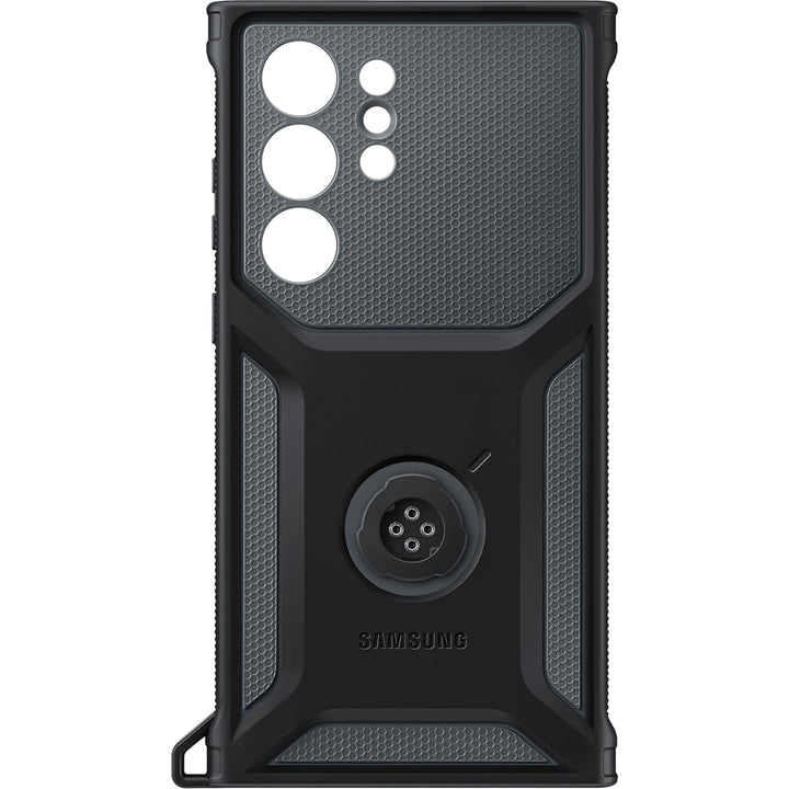 Samsung Rugged Gadget Smartphone Case EF-RS918 für Galaxy S23 Ultra, Handy-Hülle, Standfuss, Kratzfe