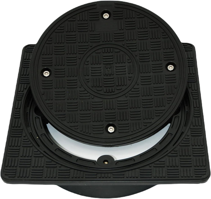 MEGAASTORE Rohr mit Deckel Schachtverlängerung DN315/315mm Schachtdeckel Kontrollschacht Kanaldeckel