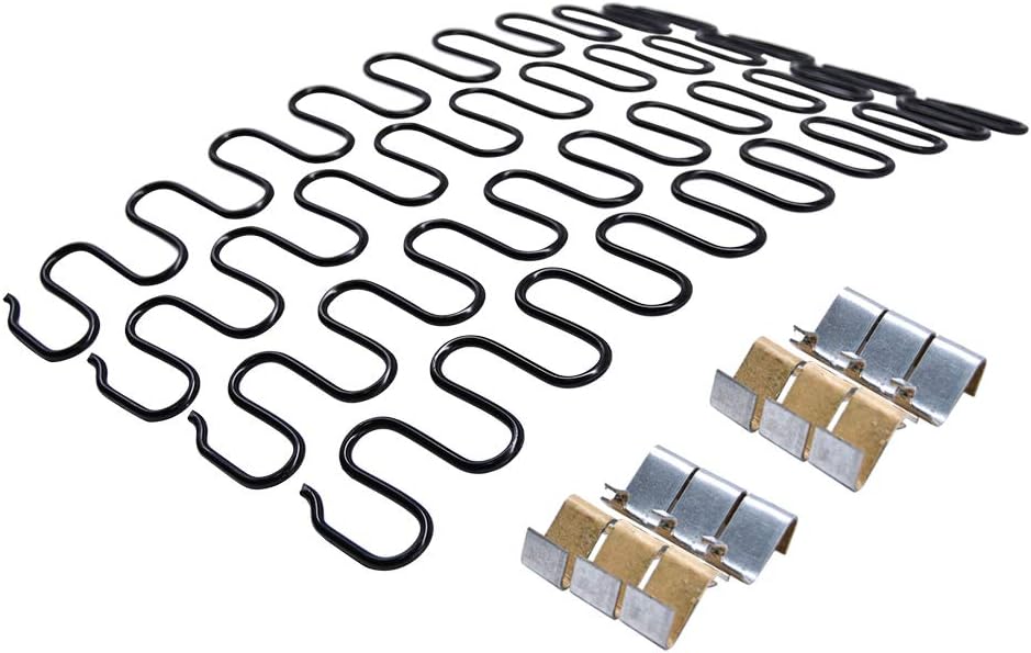 Yoogu 38,1 cm Ersatzfeder für Polstermöbel, 4 Stück mit Z-Clips, Draht für Möbeldekoration, Stuhl-Co