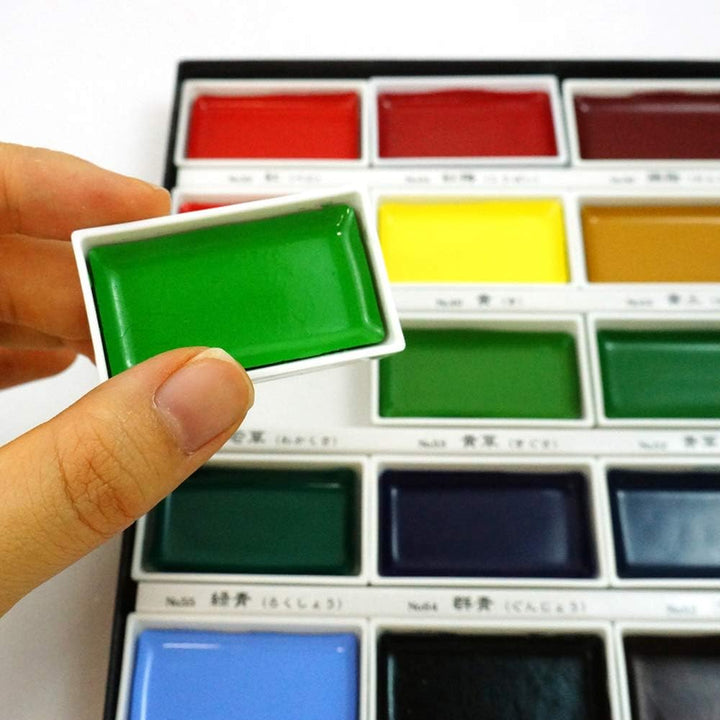 Zig Kuretake GANSAI Tambi 18 Farbe Set,