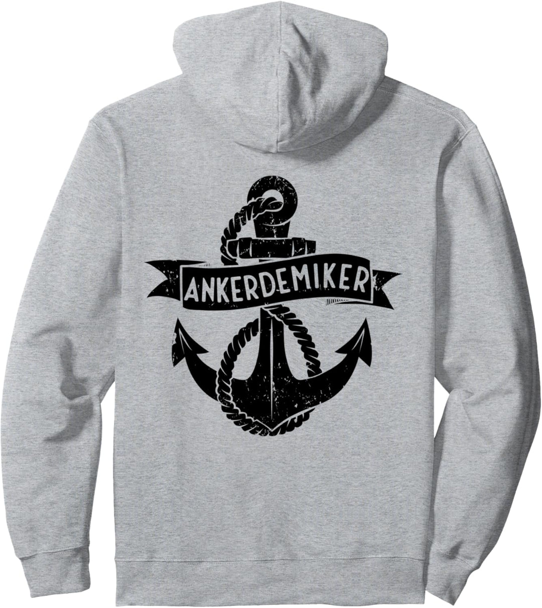 ANKERDEMIKER | Segler & Motorbootfahrer Pullover Hoodie