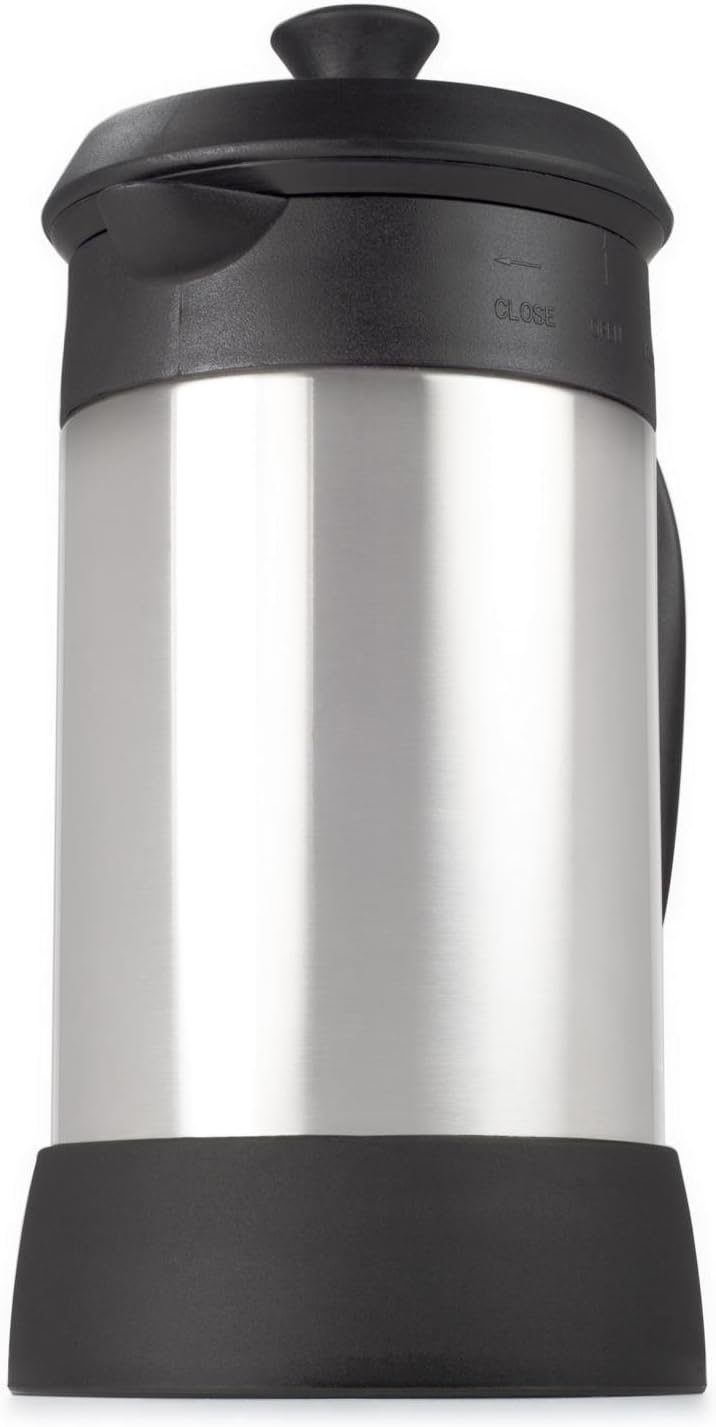 GSI Outdoors Kaffeepresse 1 Liter, Edelstahl, 65090