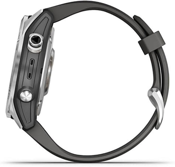 Garmin fenix 7 – GPS-Multisport-Smartwatch mit Farbdisplay und Touch-/Tastenbedienung, TOPO-Karten,