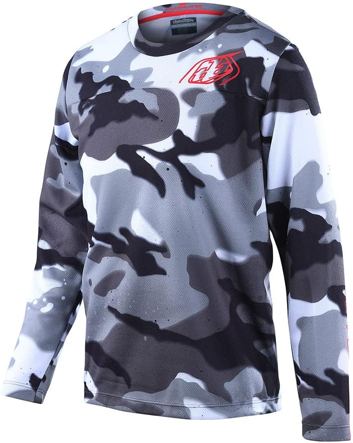 Troy Lee Designs Jungen MTB Trikot (1er Pack), M Wei&#xDF;
