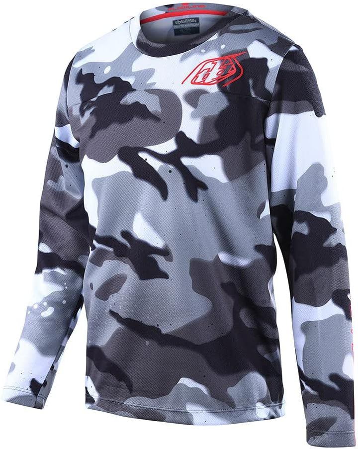 Troy Lee Designs Jungen MTB Trikot (1er Pack), M Wei&#xDF;