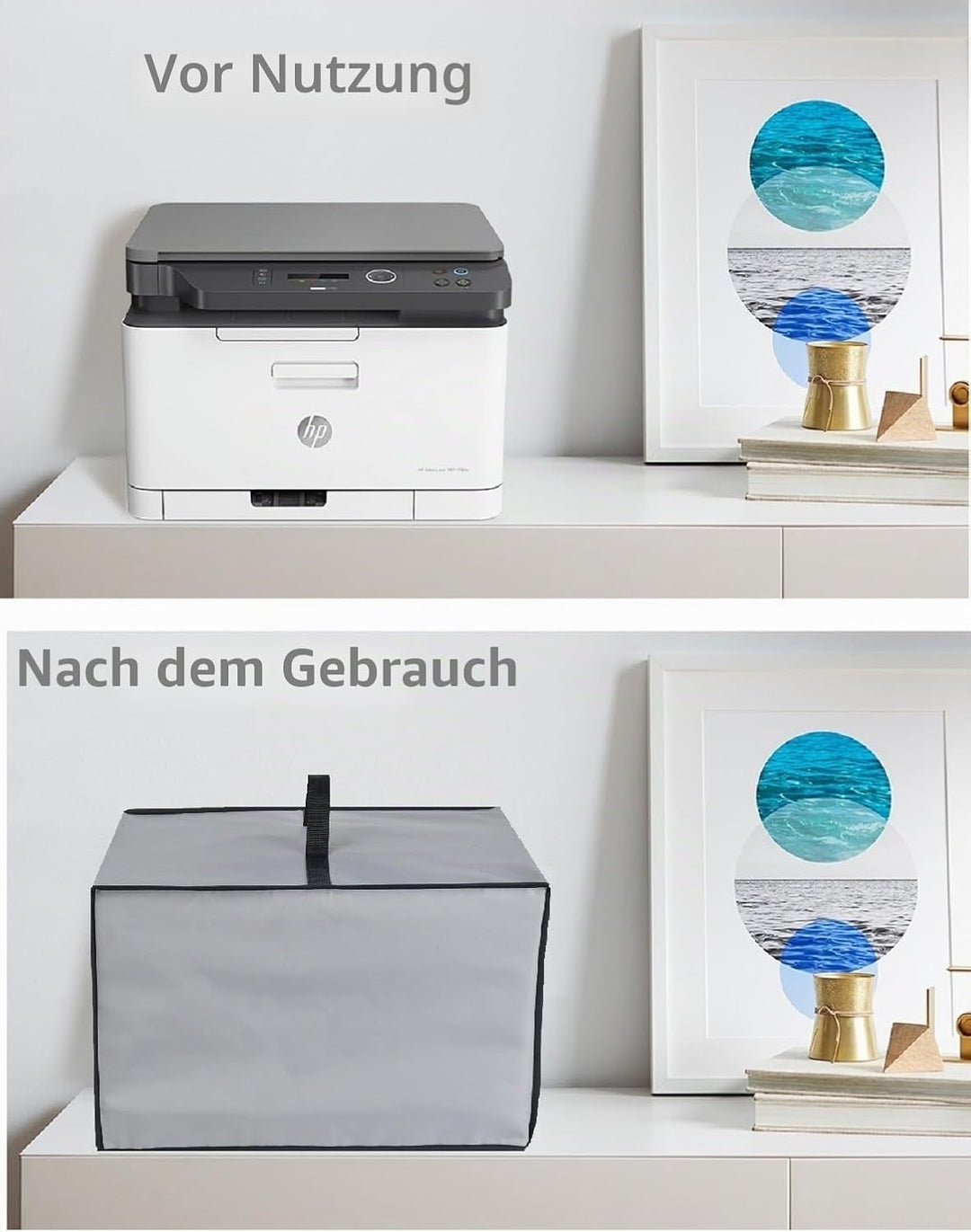 AF-WAN Antistatisches wasserdichtes Druckerstaub Abdeckungen für HP Color Laser 178nwg Multifunktion