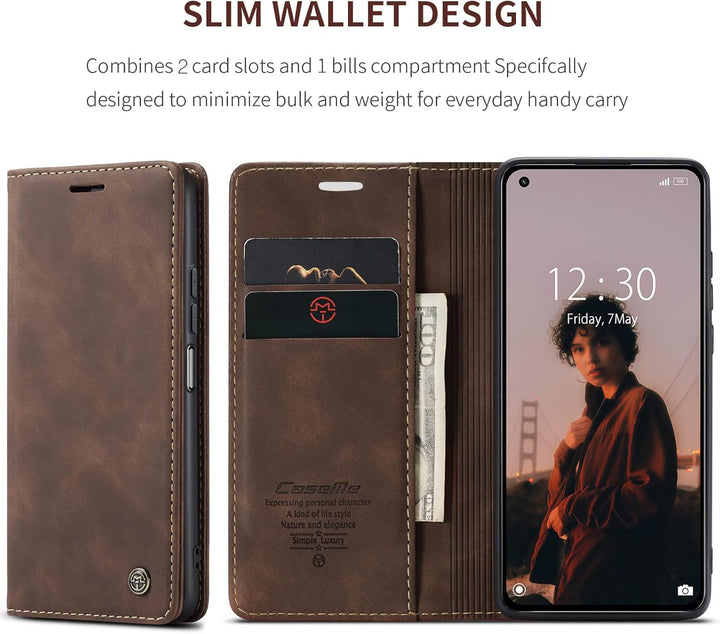 Handyhülle für Xiaomi Mi 11 Lite 4G / 5G / 5G NE Hülle, Premium Klapphülle Leder Schutzhülle Klappba