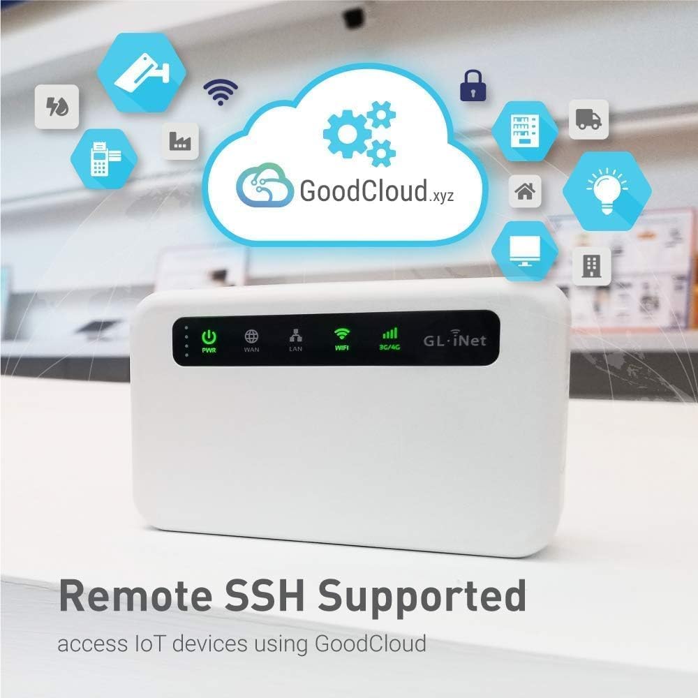 GL.iNet GL-XE300 (Puli) 4G LTE Industrial IoT Gateway, nur T-Mobile, Router/Access Point/Extender/WD