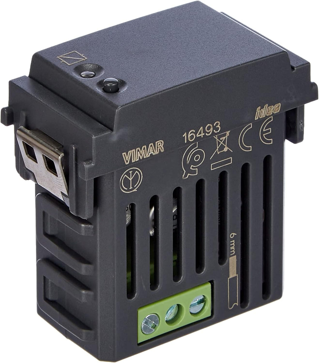 Vimar 16493 Idee IoT VIEW Wireless Antrieb mit Relaisausgang NO 16 A, lokale und Fernbedienung, dopp