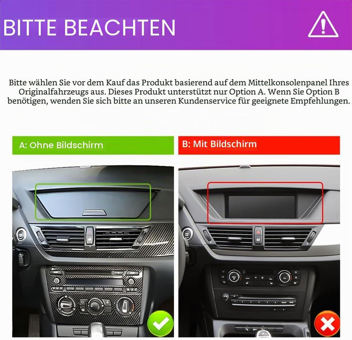SIXWIN 8 Core 4+64G Android 15 Autoradio für BMW X1 E84(2009-2015) mit Carplay Android Auto,1280 * 7