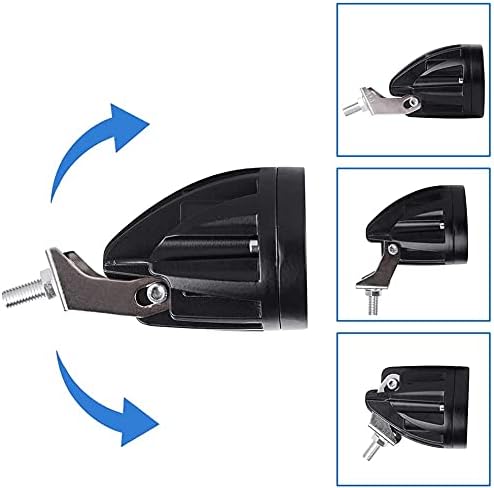 Dinfu 20W Led Blau Gabelstapler Licht, 2PCS Warenhaus Sicherheitswarnleuchte 12-80V …, 2PCS