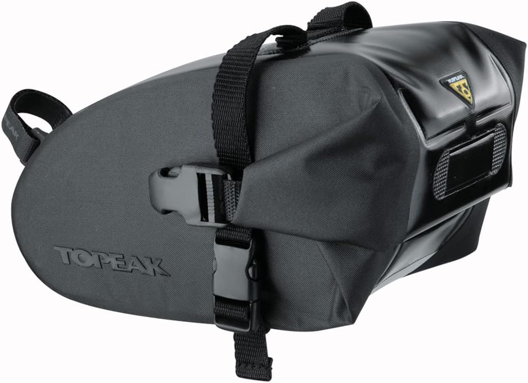 Topeak Wedge DryBag Straps wasserdichte Satteltasche mit Gurten, L