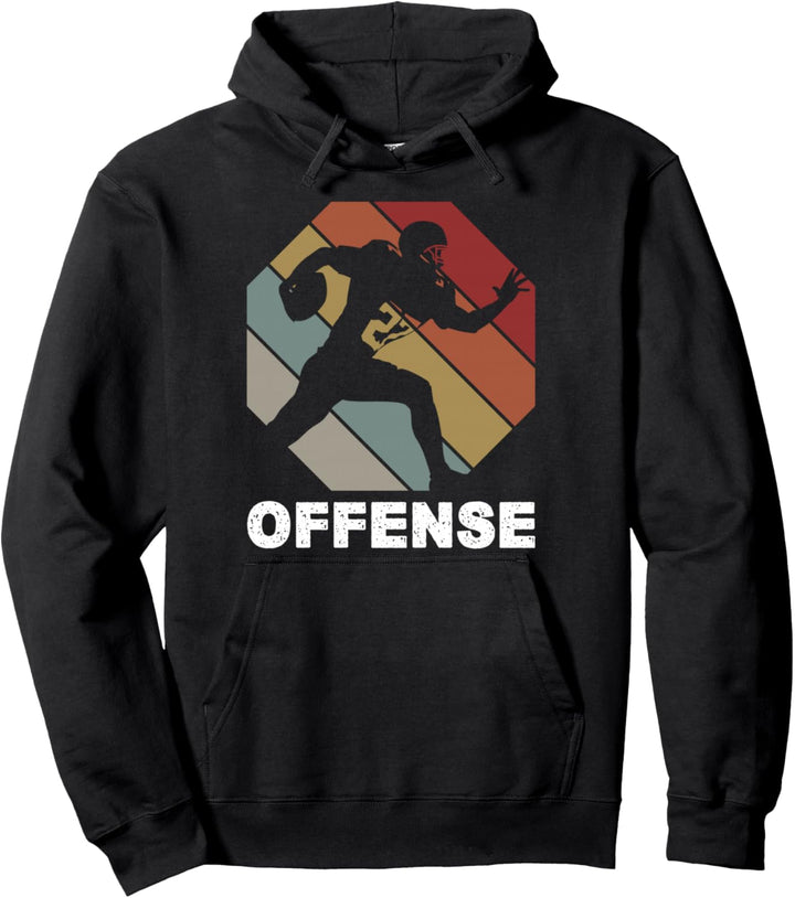 Football Spieler Team - Offense American Football Pullover Hoodie