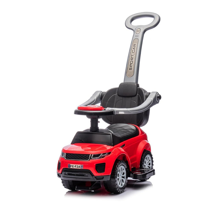 Billy Rutschauto mit Schiebestange Mora, Rot, Rot