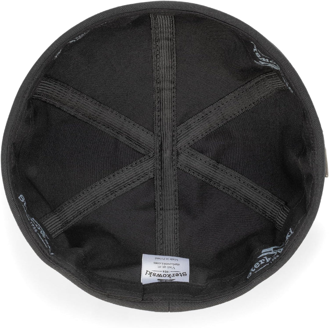 Sterkowski Modell Docker | Hochwertige Sanfte 100% Baumwolle Dockermütze | Komfortable und Gemütlich