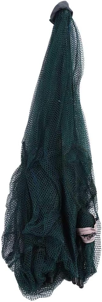 Fischernetz, tragbares Fischreusennetz, 8-Loch-Fischreusen, Fischnetz, faltbares Nylon-Fischernetz z