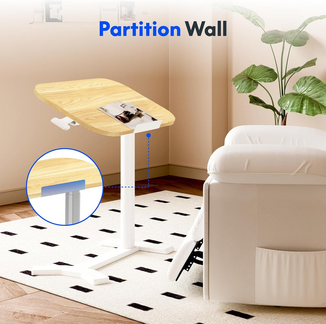 FLEXISPOT Beistelltisch H5 - Flexibler Laptoptisch und Betttisch mit neigbarer Tischplatte, höhenver