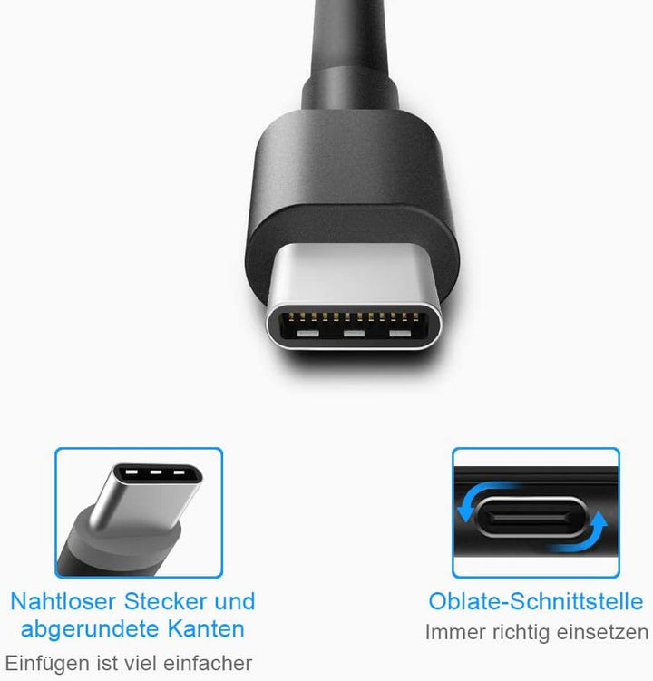 Netzteil für Switch/ NS Switch, 15V 2.6A PD Typ C Schnelllades Ladegerät für Switch/ Switch Lite/ Sw