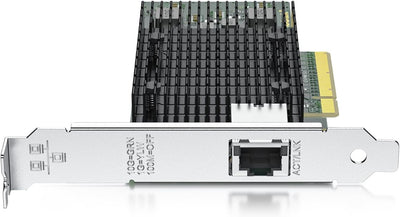 10Gtek® 10Gb PCI-E NIC Netzwerkkarte, Single Copper RJ45 Port, mit Intel X540-BT1 Controller, PCI Ex