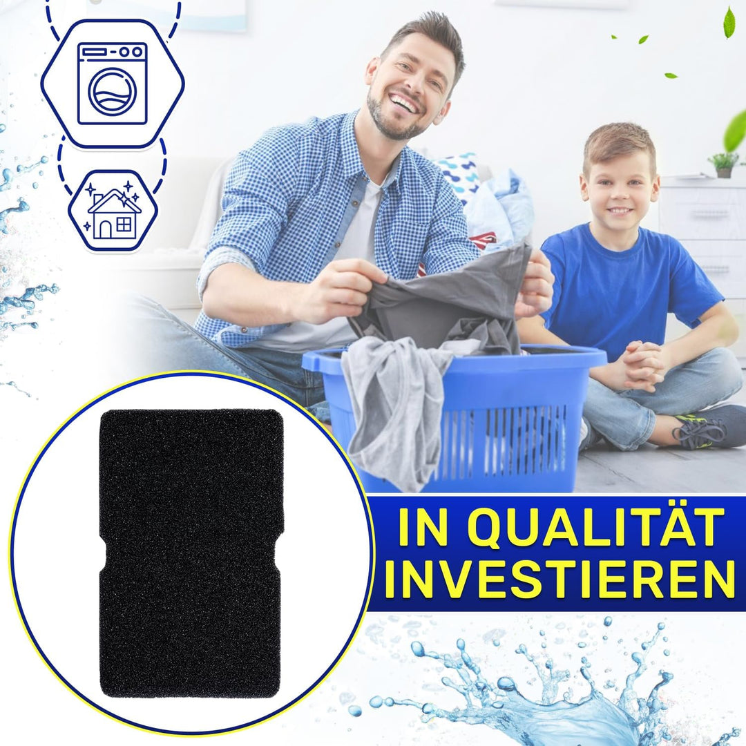 4 Stück Trockner Filter 240x155x10 mm mit dem Originalcode 2964840100 2964840200 für Beko für Grundi