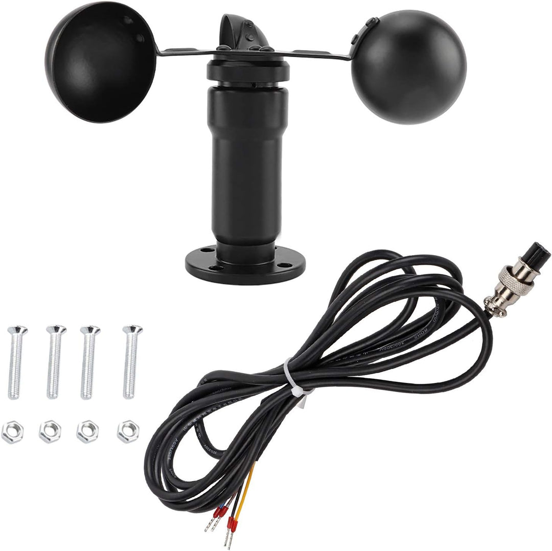Windgeschwindigkeitssensor 4-20 mA Feuchtigkeitsbeständiger Anemometer mit hochwertigem Luftfahrtkab