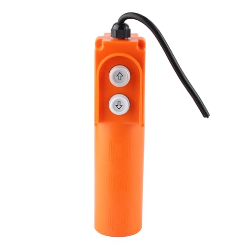 Drucktastenschalter 220-380V 30 uF Kran Hubschalter Wasserdicht Staubdicht Auf-Ab-Hebezeug Notaussch