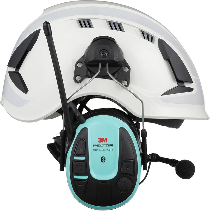 3M PELTOR WS ALERT XP+ FM-Radio-Headset, RDS, App-Unterstützung, Helmbefestigung, MultiPoint Bluetoo