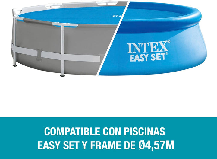 Intex Solar Cover Pool - Solarabdeckplane - Ø 457 cm - Für Easy Set und Frame Pool 457 cm