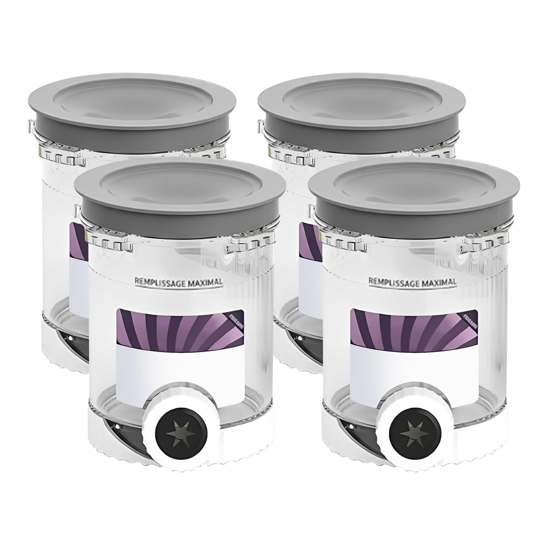 Sahnebehälter Eisbehälter Gefrierbecher 4er Set 16oz Spülmaschinenfest