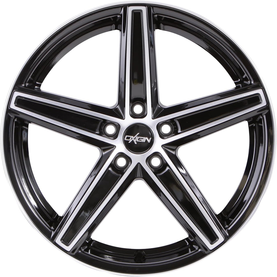OXIGIN 18 Concave black full polish 8,5x19 ET35 5.00x112.00 Hub Bore 66.60 mm - Alu felgen