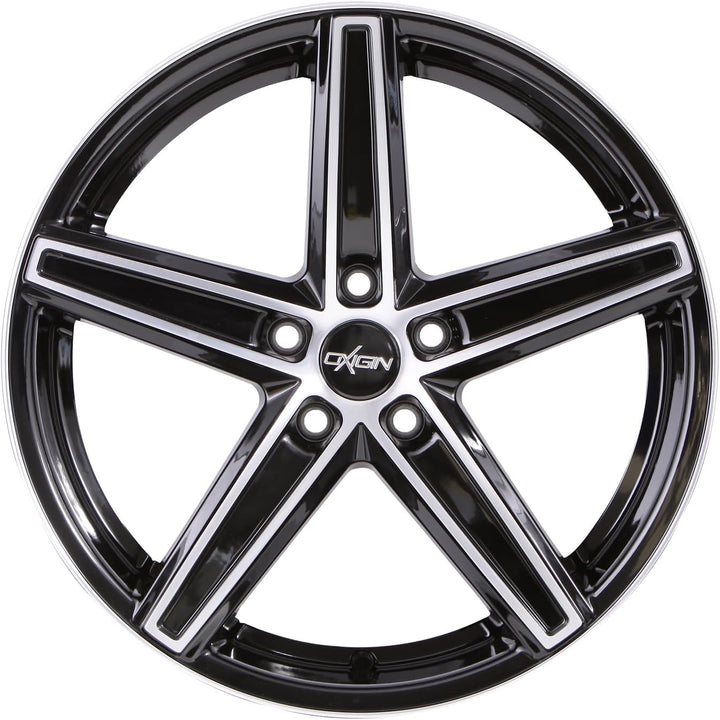 OXIGIN 18 Concave black full polish 8,5x19 ET35 5.00x112.00 Hub Bore 66.60 mm - Alu felgen
