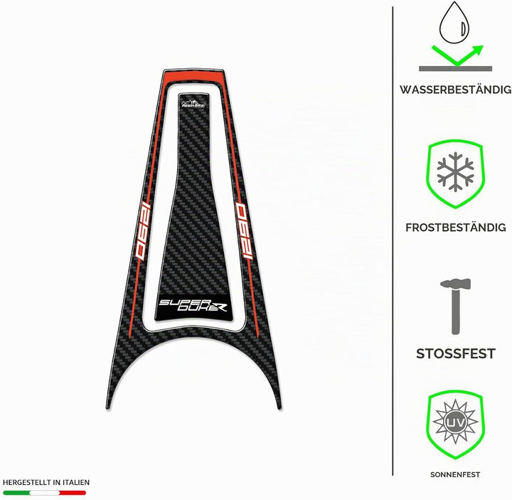 Resin Bike Aufkleber Motorrad Kompatibel Mit KTM 1290 Super Duke R 2022-2023. Schutz der wichtigsten