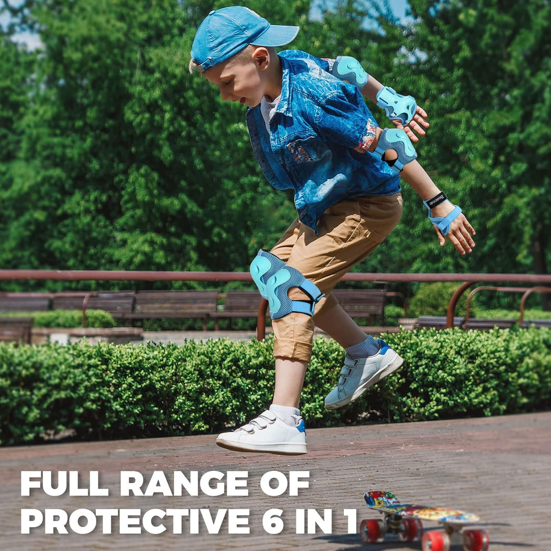BOSONER Knieschoner Kinder Schoner Inliner Protektoren Schützer Inline Skates Knie Und Ellenbogensch