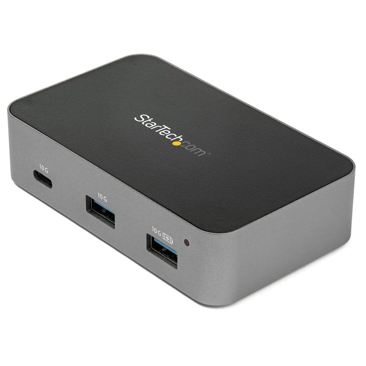 StarTech.com 4-Port-USB-C-Hub (10 Gbit/s, 3x USB-A und 1x USB-C, 1m Hostkabel, powered, mit Netzteil